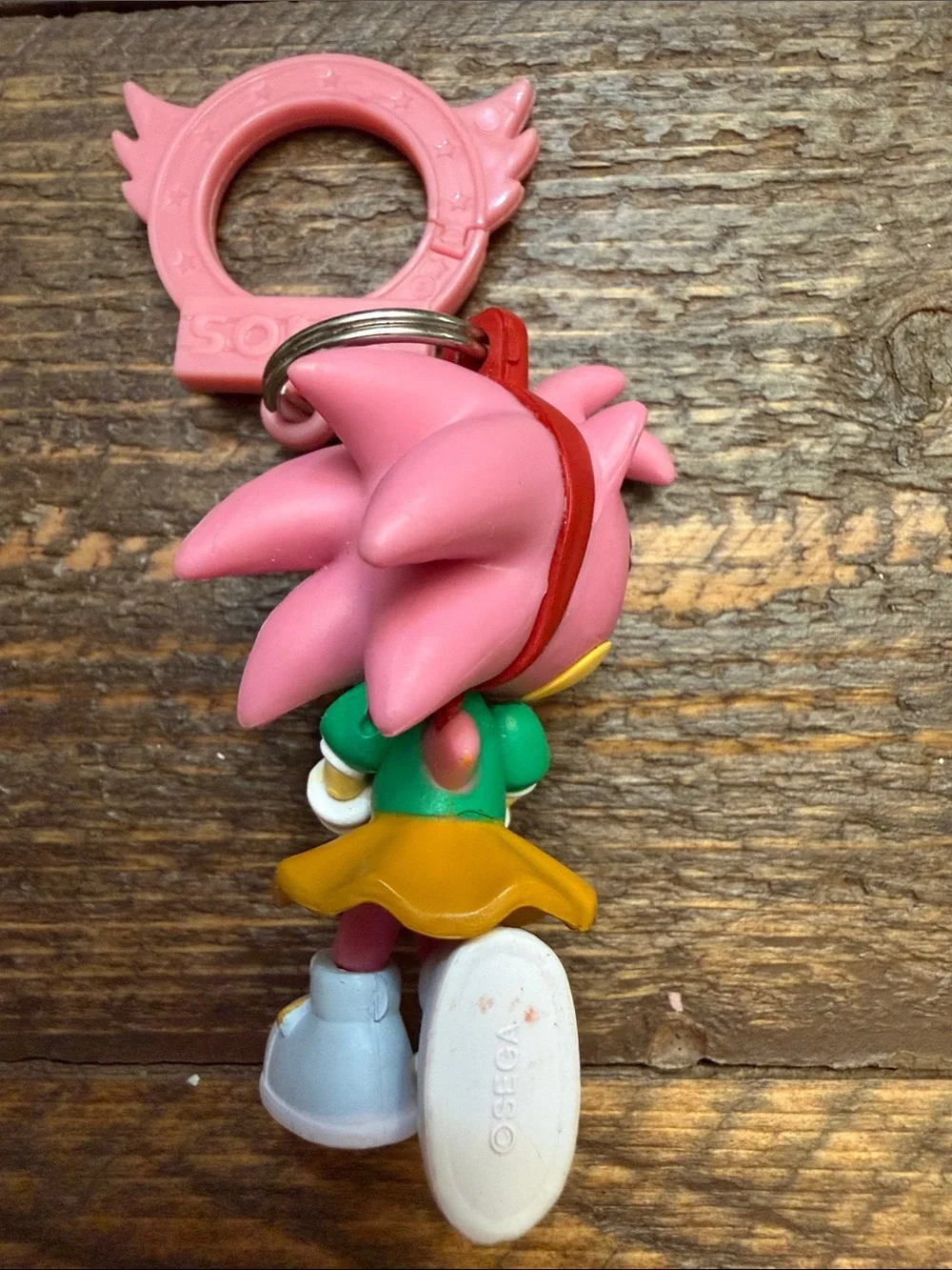Sonic the Hedgehog Classic Amy Rose Backpack Hanger Keychain Just Toys